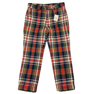 Faherty Cinder Pant Westport Plaid Mens Twill Trouser 29x32 WBH1900-WPP NWT